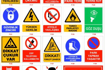 İş Güvenliği Levhaları